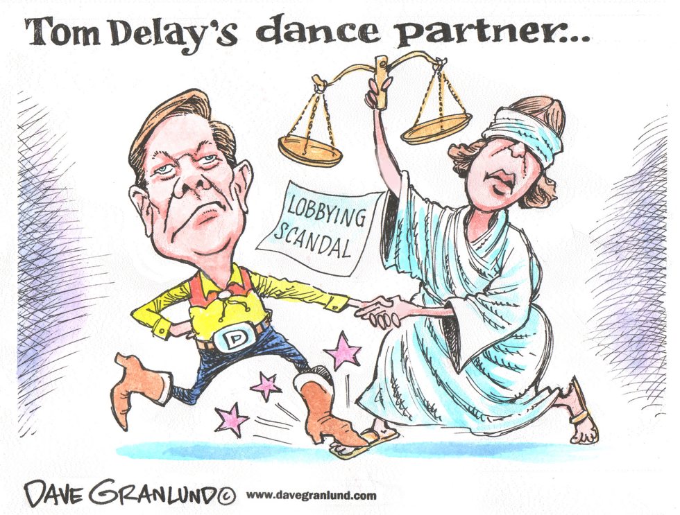 Tom Delay dancing