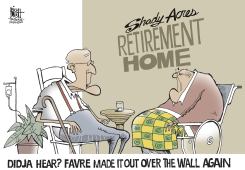 FAVRE GETS OUT AGAIN,  by Randy Bish