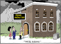 FEAR ITSELF  by Bob Englehart