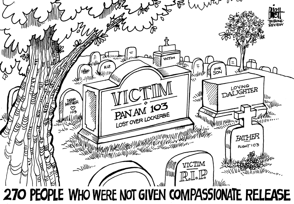 LOCKERBIE BOMBER, b/w