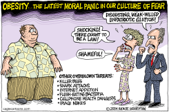 OBESITY PANIC  by Monte Wolverton