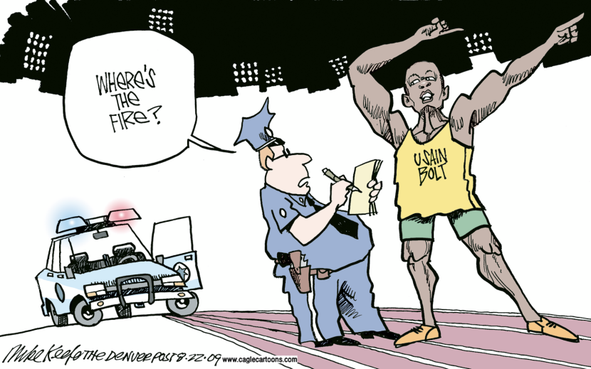 Usain Bolt Bolts COLOR