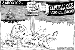 ABORTO DEL SISTEMA DE SALUD PUBLICA by Monte Wolverton