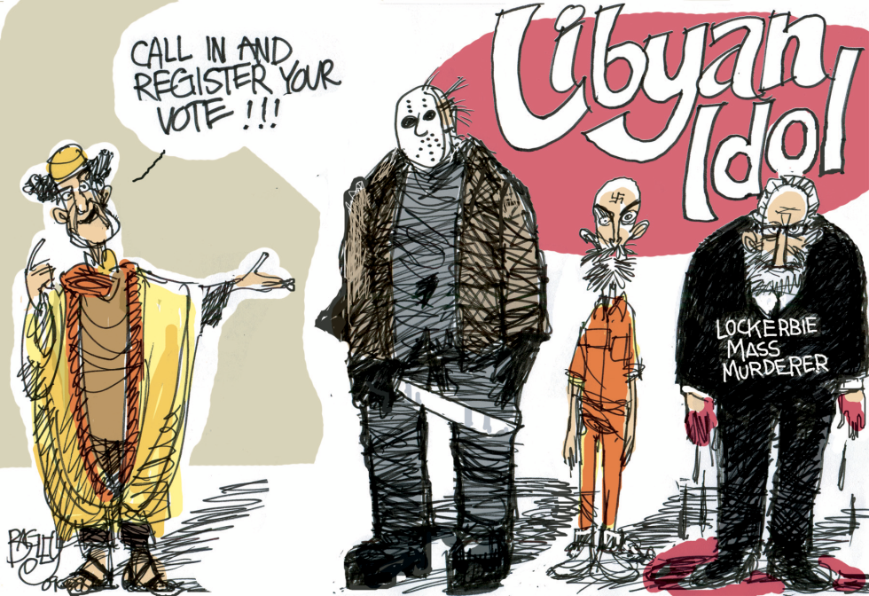  LIBYAN IDOL by Pat Bagley