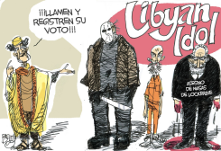 EL IDOLO DE LIBIA /  by Pat Bagley