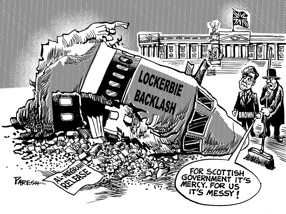 Lockerbie backlash in UK
