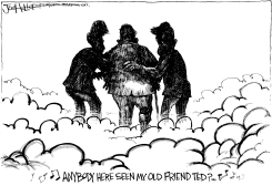 TED KENNEDY by Joe Heller