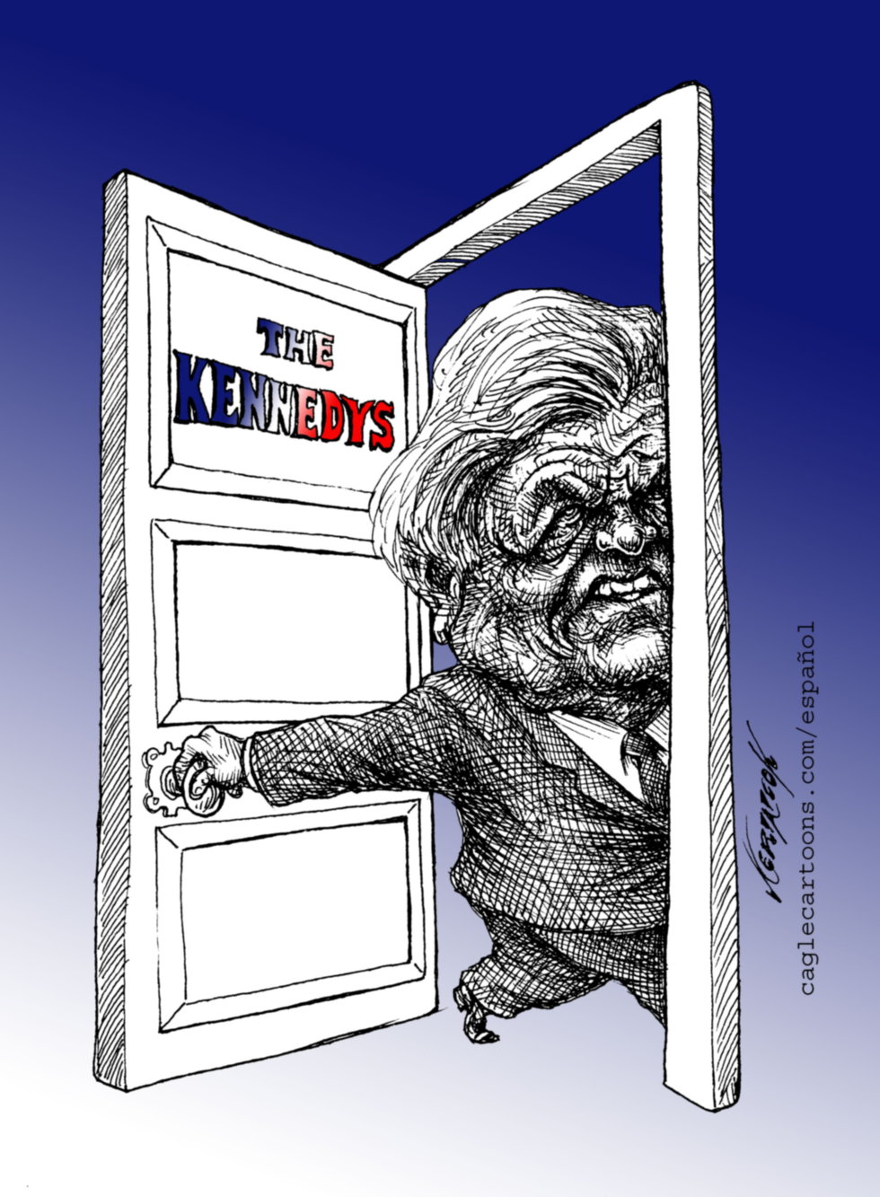  TED KENNEDY by Antonio Neri Licón