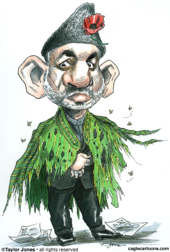 HAMID KARZAI -  by Taylor Jones
