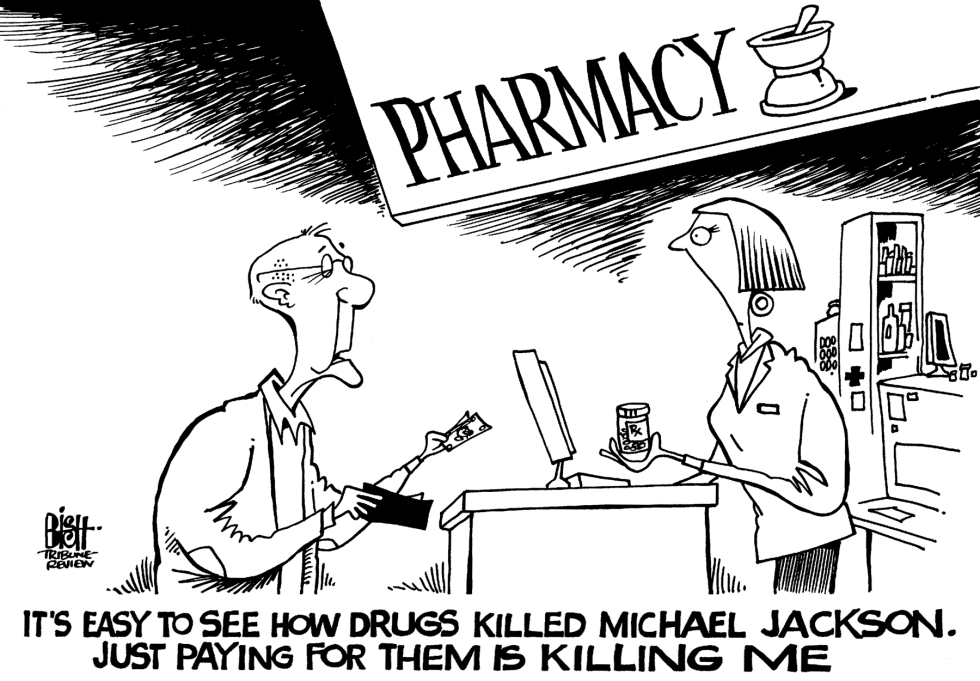 PRESCRIPTION PRICES, b/w
