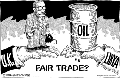 MEGRAHI FOR OIL  by Monte Wolverton
