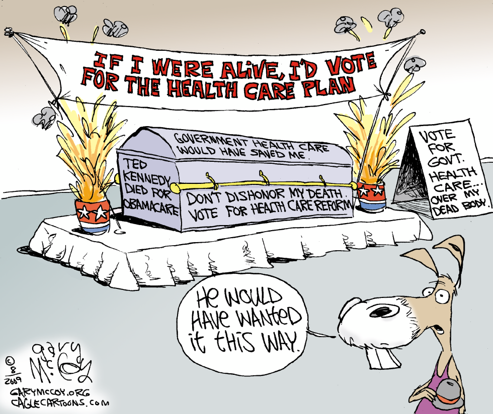Dems Using Teds Death COLOR