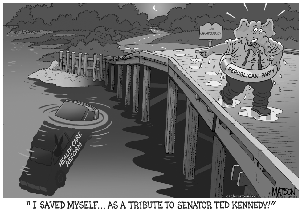 REPUBLICAN TRIBUTE TO SENATOR TED KENNEDY by R.J. Matson