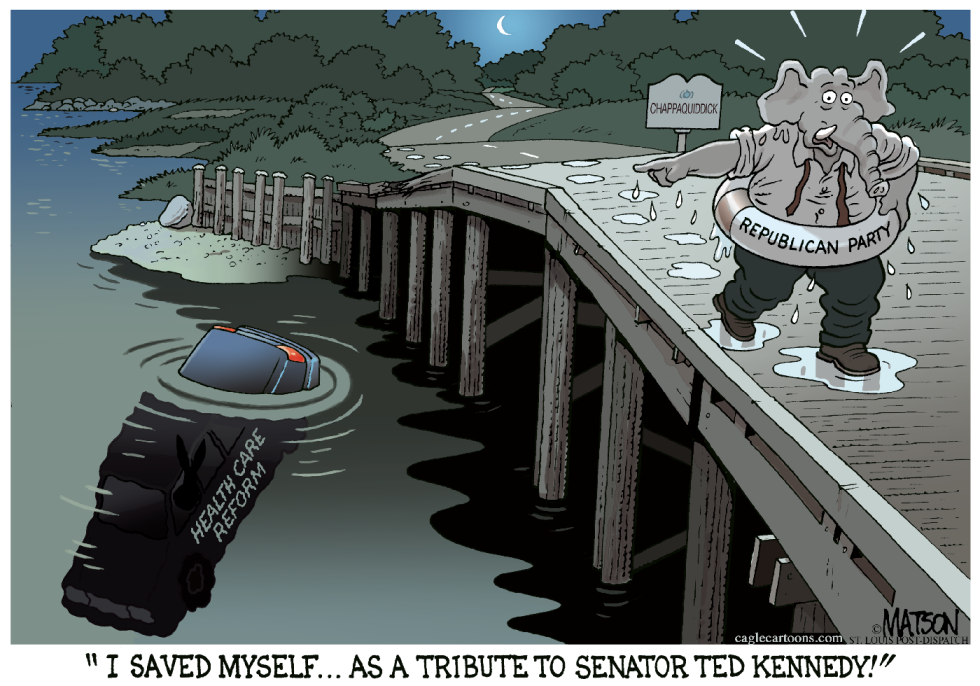 REPUBLICAN TRIBUTE TO SENATOR TED KENNEDY- by R.J. Matson