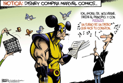 DISNEY COMPRA A MARVEL / by Nate Beeler