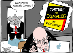 CHENEY THE DICK  by Bob Englehart