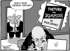 CHENEY THE DICK by Bob Englehart