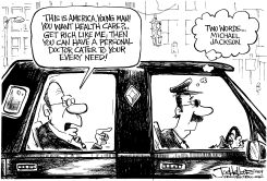 HEALTH COVERAGE2 by Joe Heller