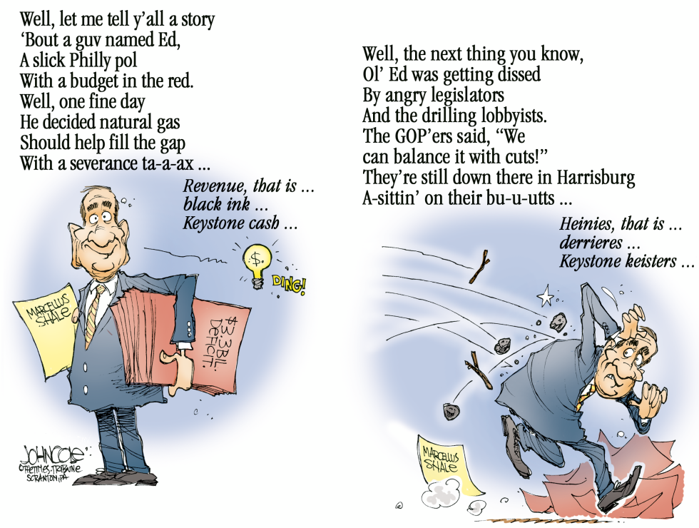 PA TOON -- Ballad of Ed Rendell COLOR