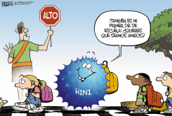 INFLUENZA PORCINA / by Nate Beeler