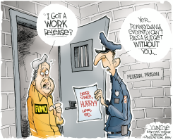 PA TOON  VINCE FUMO WORK RELEASE  by John Cole