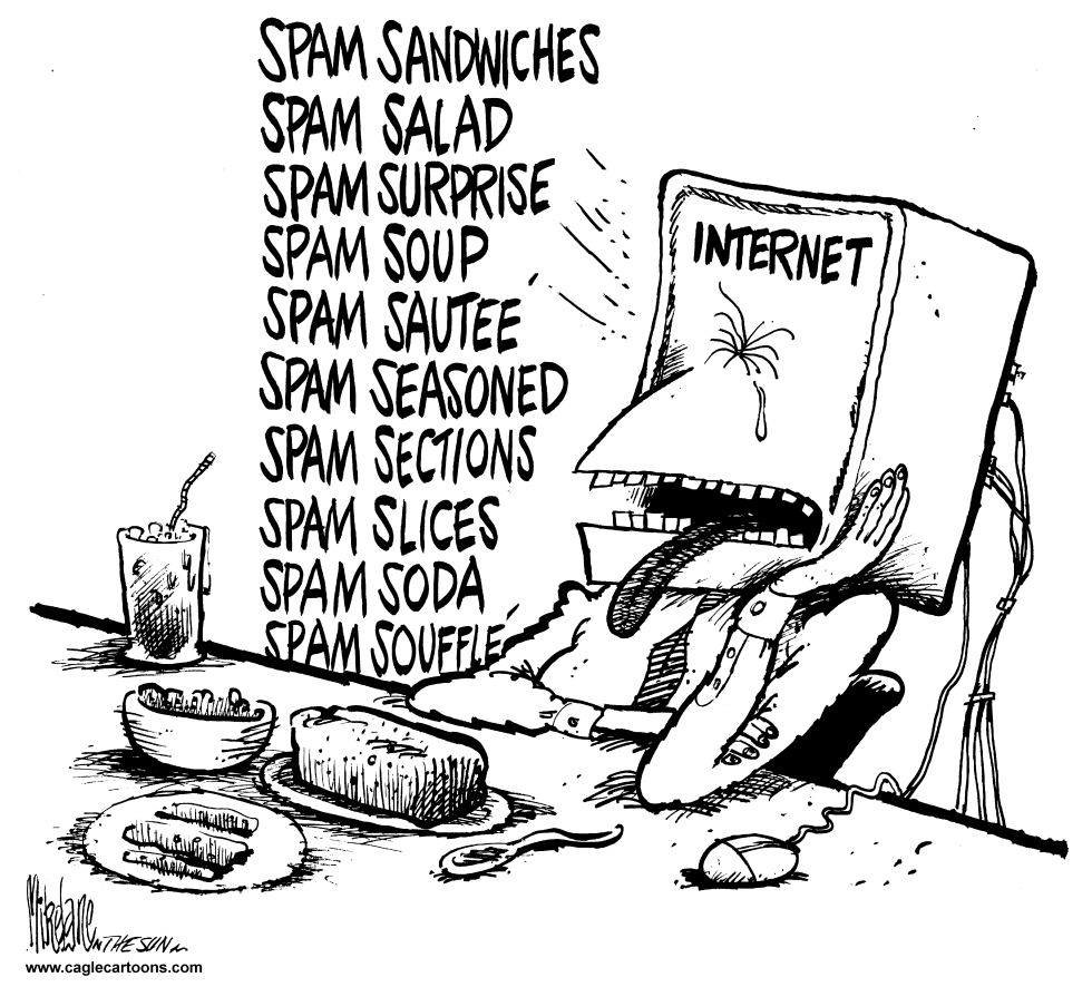  SPAM YUCK by Mike Lane