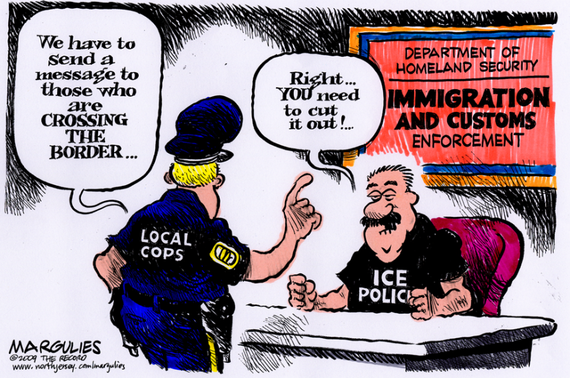 Immigration enforcement color