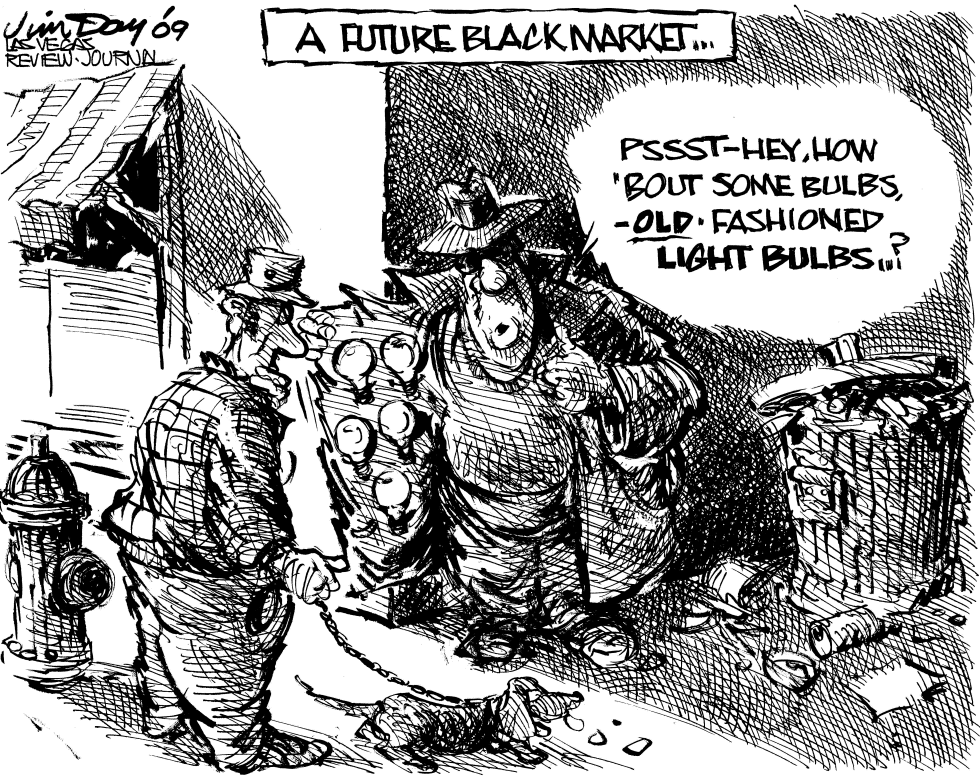 Going green creates a future black market