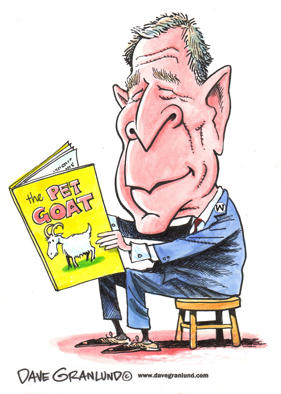 Bush in the classroom