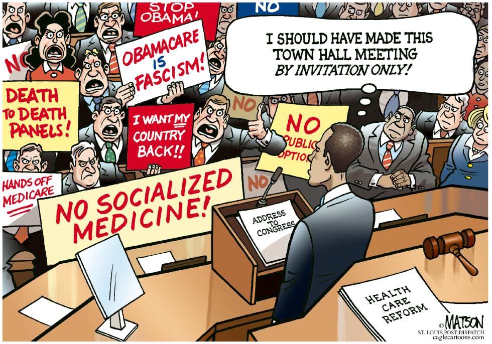 Presidential Address To Congress Town Hall-COLOR