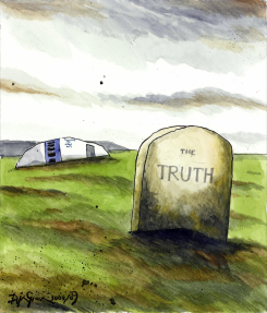 THE TERROR OF THE TRUTH by Iain Green
