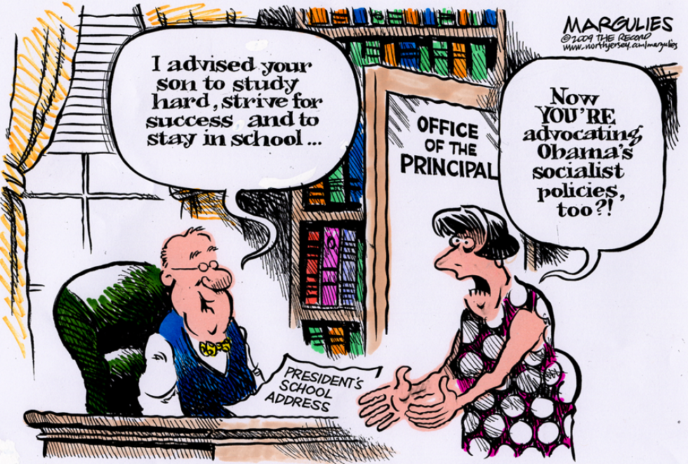 Obama school address color