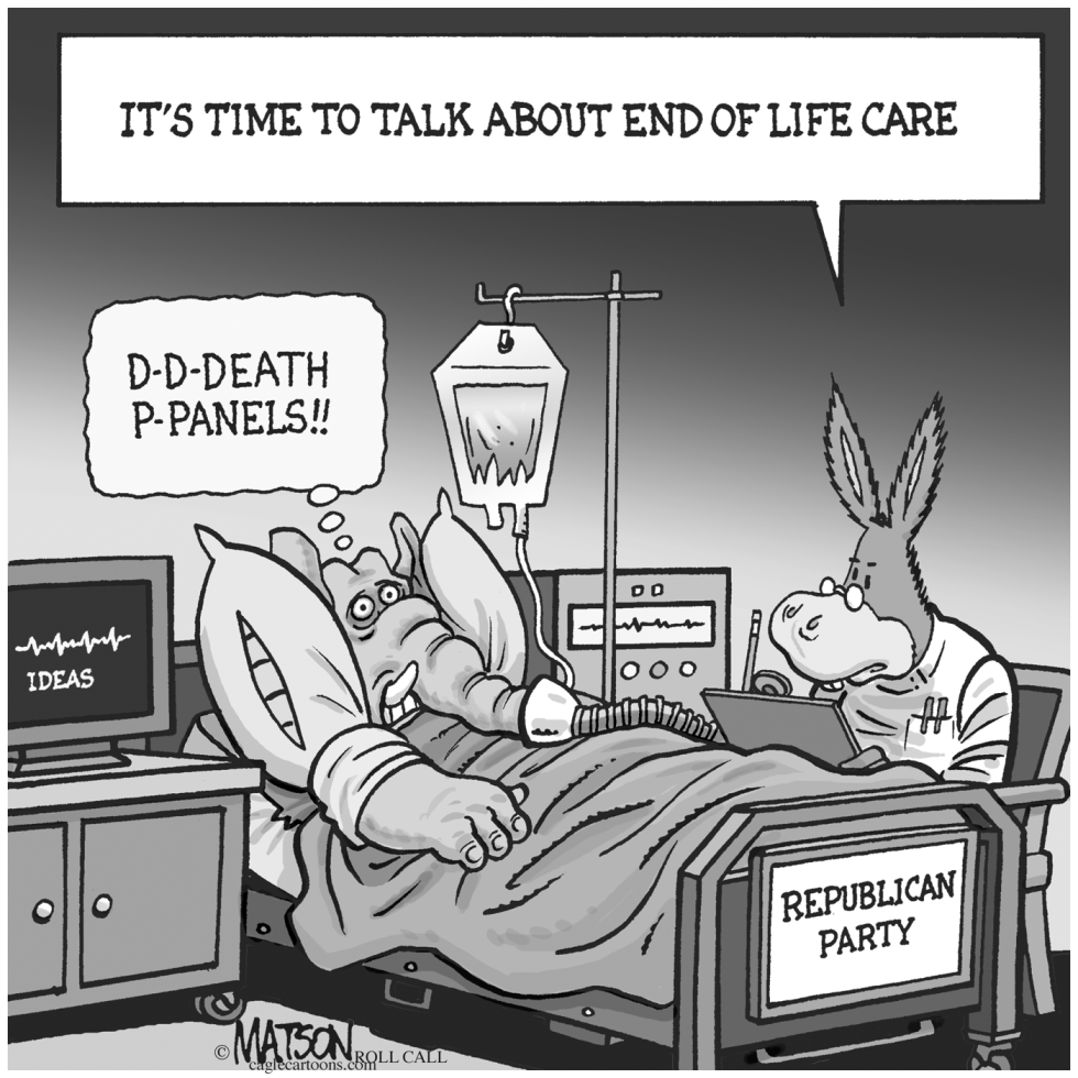 END OF LIFE CARE FOR THE REPUBLICAN PARTY by R.J. Matson