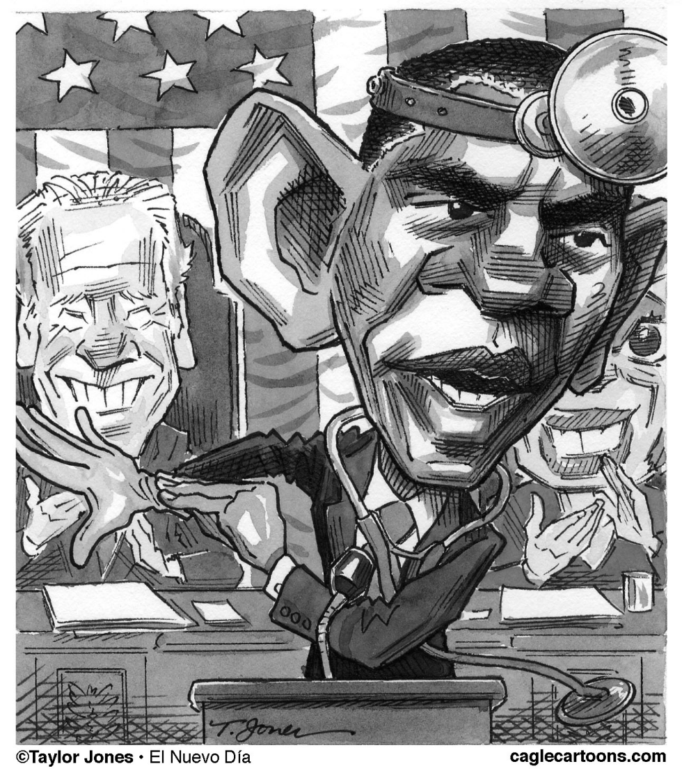 Obama pays a House call