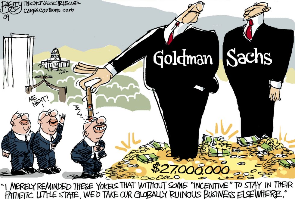  LOCAL GOLDMAN SACKS UTAH by Pat Bagley