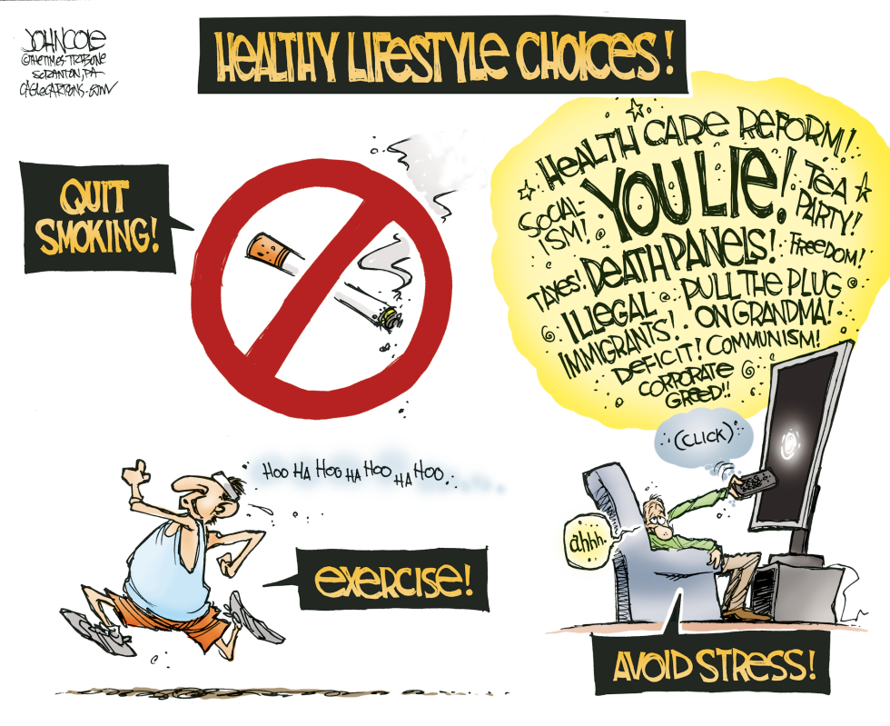 Unhealthy debate COLOR