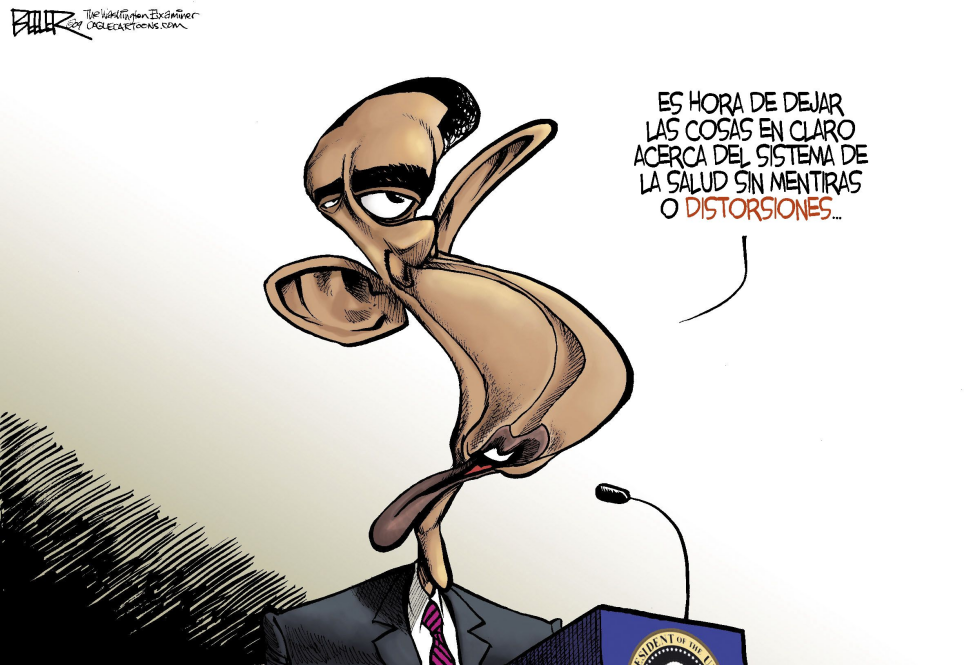 Distorsiones del Sistema de Cuidado de la Salud de Obama / COLOR