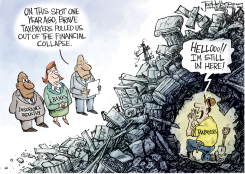 BAILOUT ANNIVERSARY-  by Joe Heller