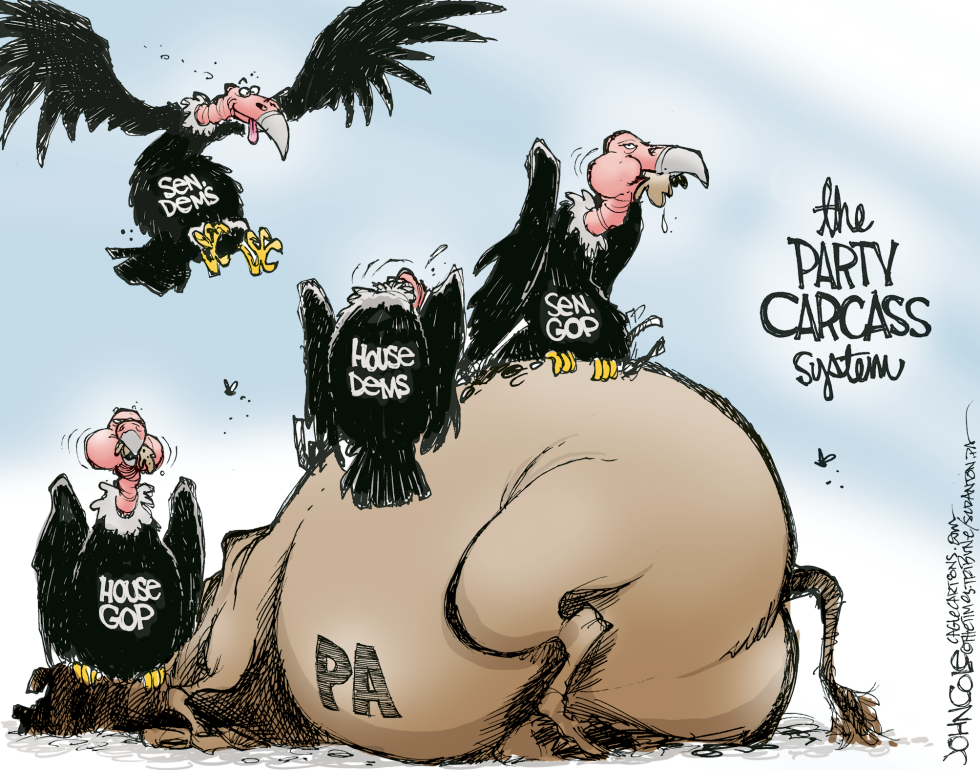 PA TOON -- Legislative caucuses