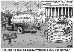 CHARLIE RANGEL CESSPOOL by R.J. Matson