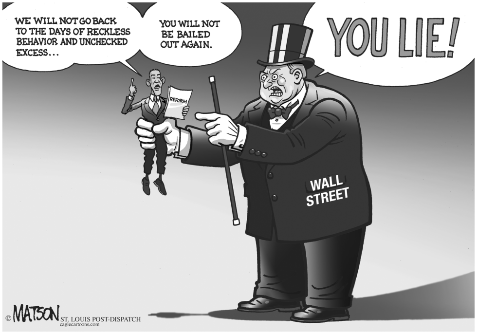 Obama Lies To Wall Street