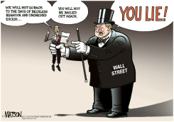 OBAMA LIES TO WALL STREET by R.J. Matson