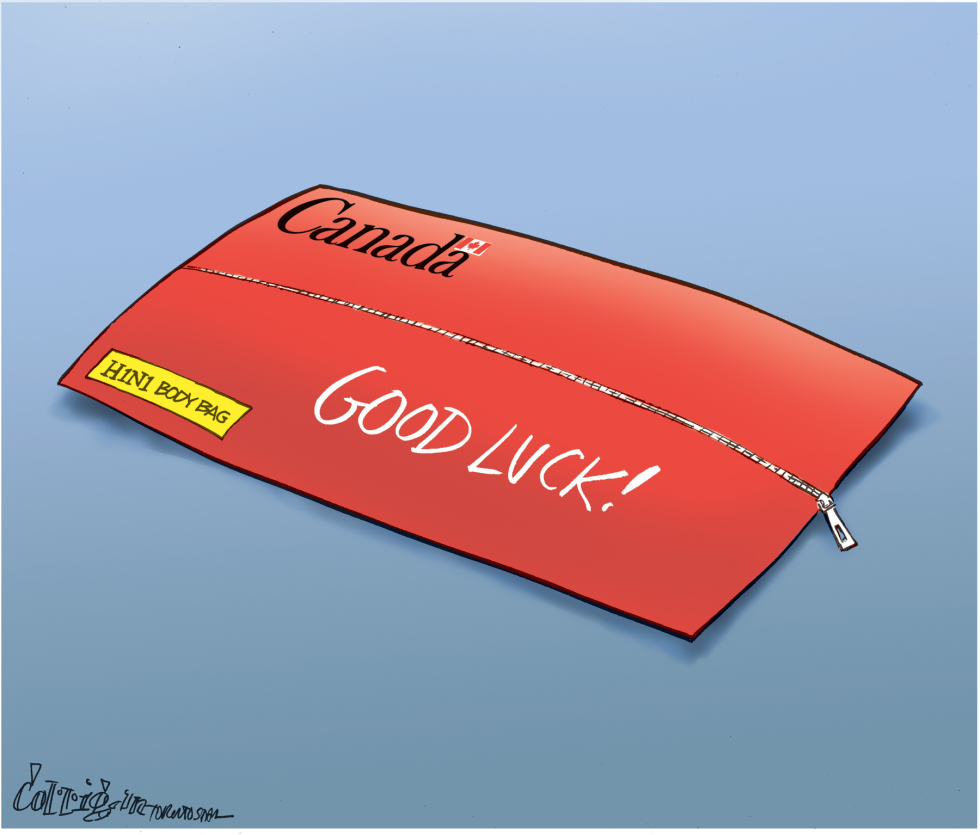 Canada and H1N1 body bags