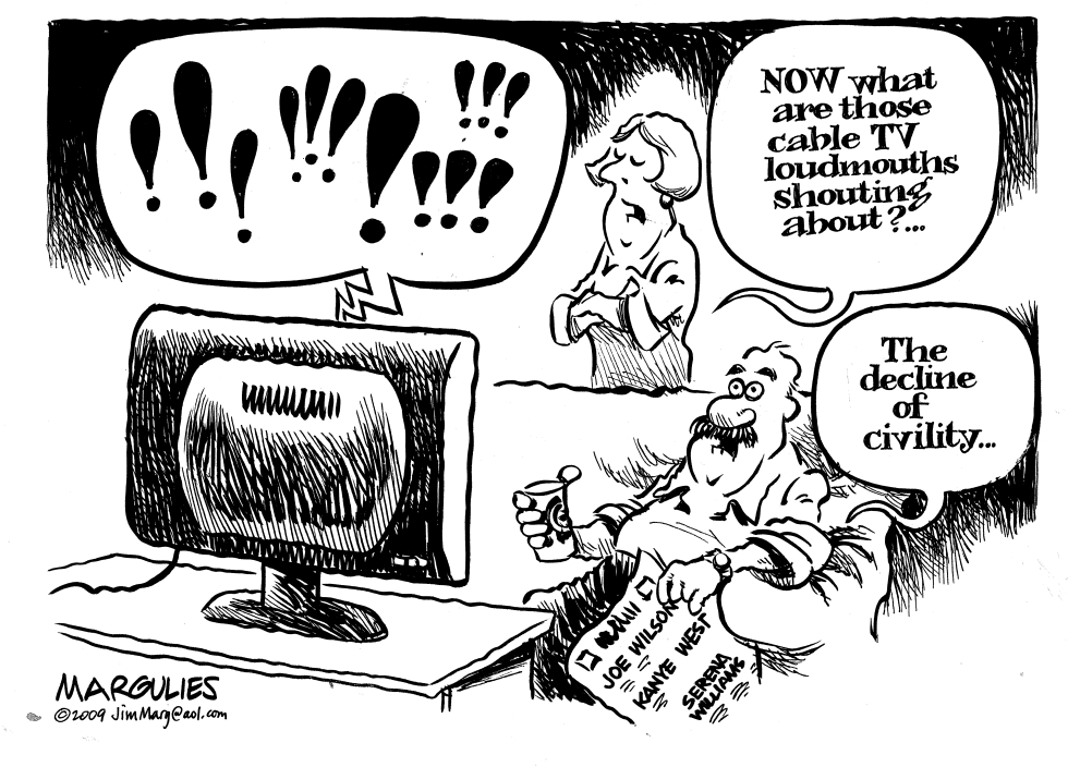 Civility declining