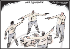 HEALTHY DEBATE  by J.D. Crowe