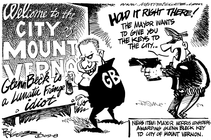 Mount Vernon's village idiot