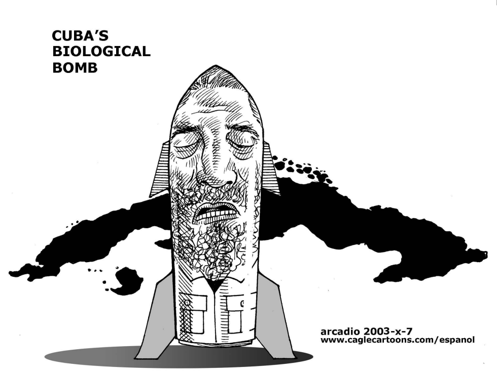  CUBAN BIOLOGICAL BOMB by Arcadio Esquivel