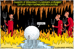 CHANCES OF ISLAMIST DEMOCRACY  by Monte Wolverton