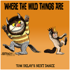 TOM DELAY'S NEXT DANCE by R.J. Matson