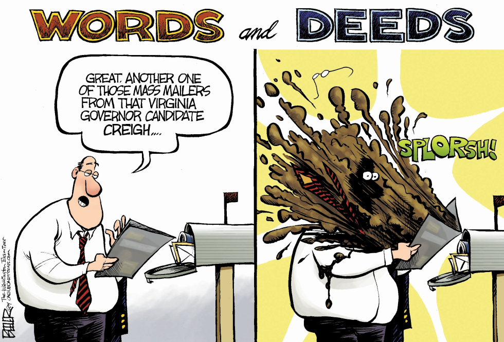  LOCAL VA - CREIGH DEEDS GOES NEGATIVE by Nate Beeler